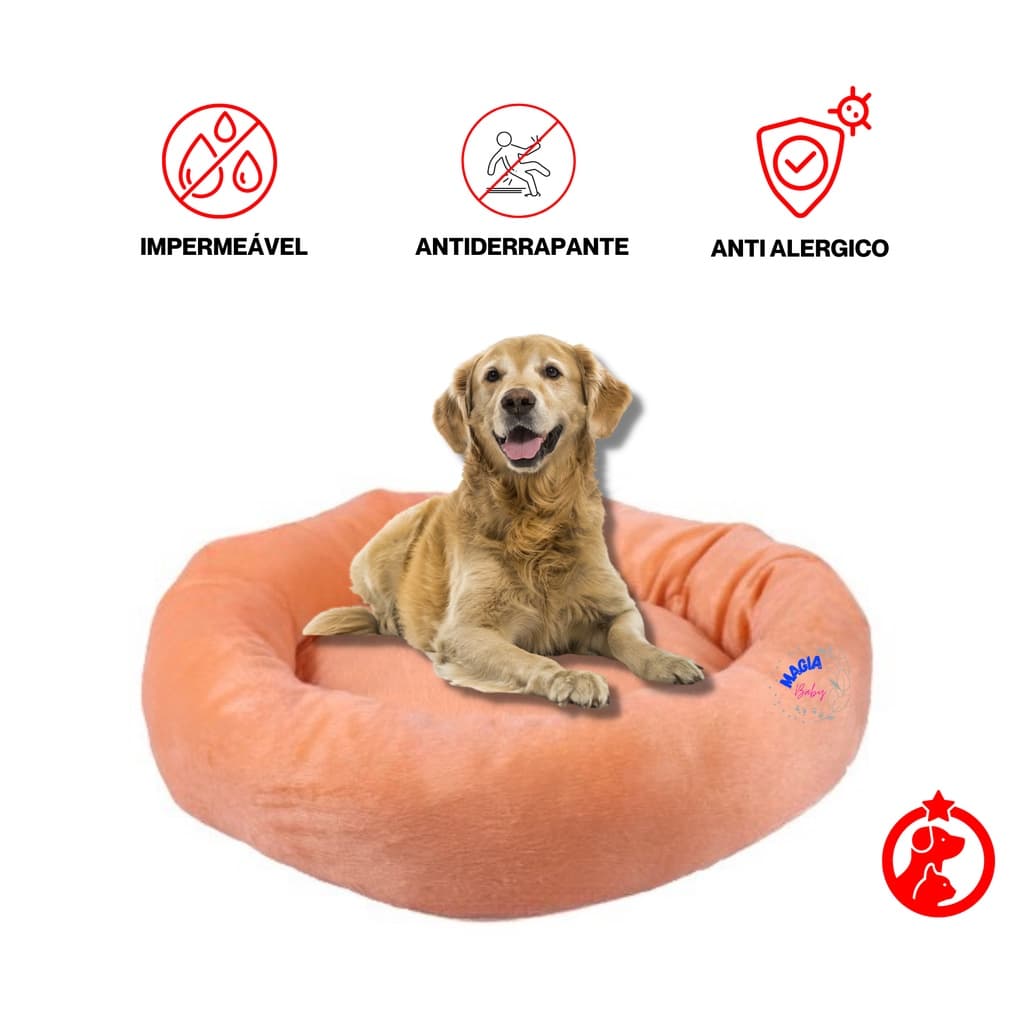 CAMA PET PARA CACAHORRO GATO 70X70 CAMINHA CASINHA