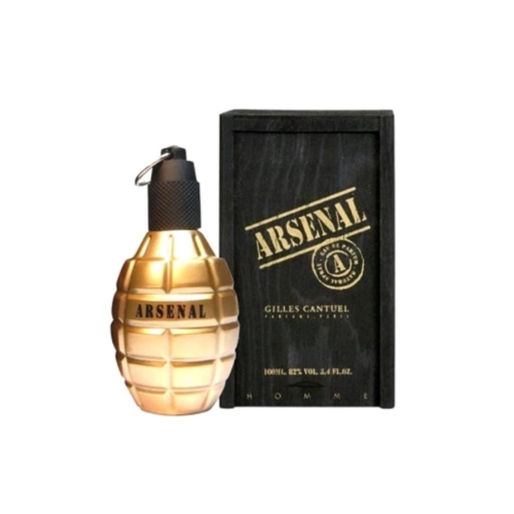 Perfume Arsenal Gold EDP 100ml  Gilles Cantue Importado Lacrado 100% Original Para Homem - Masculino