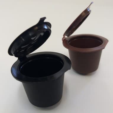 Cápsula Np 10Un Recarregável Reutilizável P/ Máquina Café Expresso Nespresso - Cor Preto