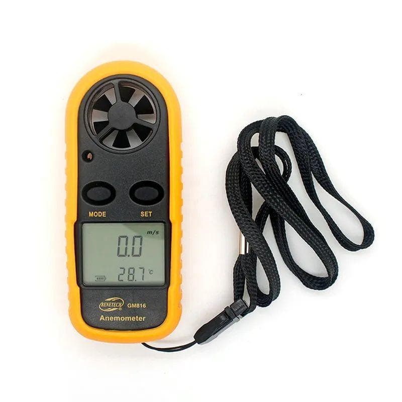 Anemômetro Digital Medidor Da Velocidade Do Vento