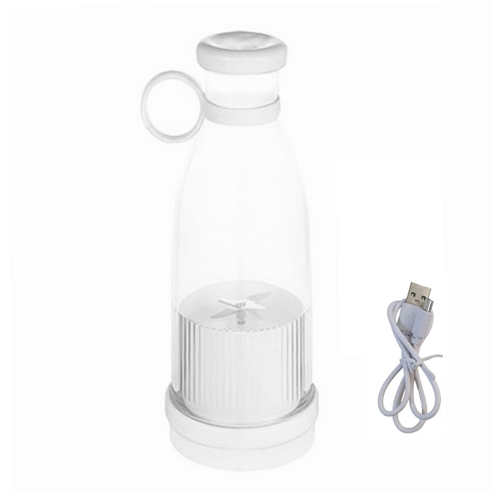 Garrafa Mixer Misturador  Mini Liquidificador Potente Suco Batida Shake Smoothie Cozinha Utensilio Pratico USB Portatil
