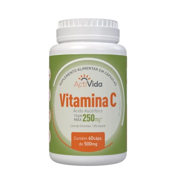Vitaminas - encapsulados - activida 60caps - Vitamina C - Supras Ervas
