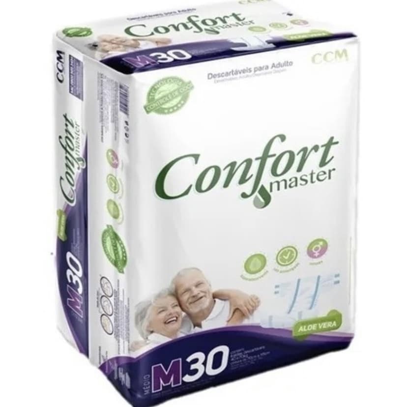 Fralda Descartável Geriátrica Confort Master Revenda Barato M-G-XG