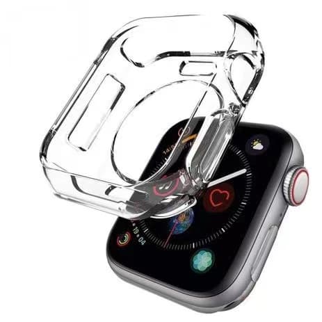 Capa Case Aberto de Silicone Para Relogio Smartwatch Bumber de TPU 38 40 41 42 44 45 mm