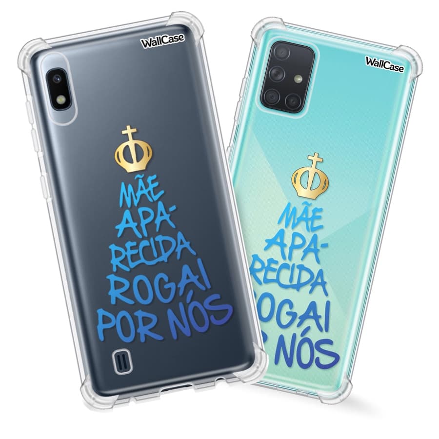 Capinha de Celular Dg41 Religião Aparecida Para Galaxy A03 A04 A14 A31 A32 A33 A34 A53 A54 A72 A73 S23 S24 Fe Plus Ultra