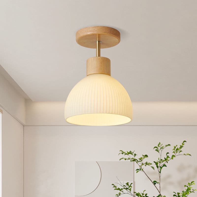 AIMI Luminária De Teto Estilo Japonês Luminária Corredor Led Decorativas Para Quartos/Sala De Estar/Cozinha/Jantar
