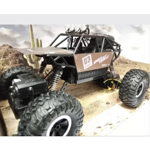Carrinho Controle Remoto 4x4 Rock Crawler Controle Remoto Melhor Preço Top Infantil Aventura