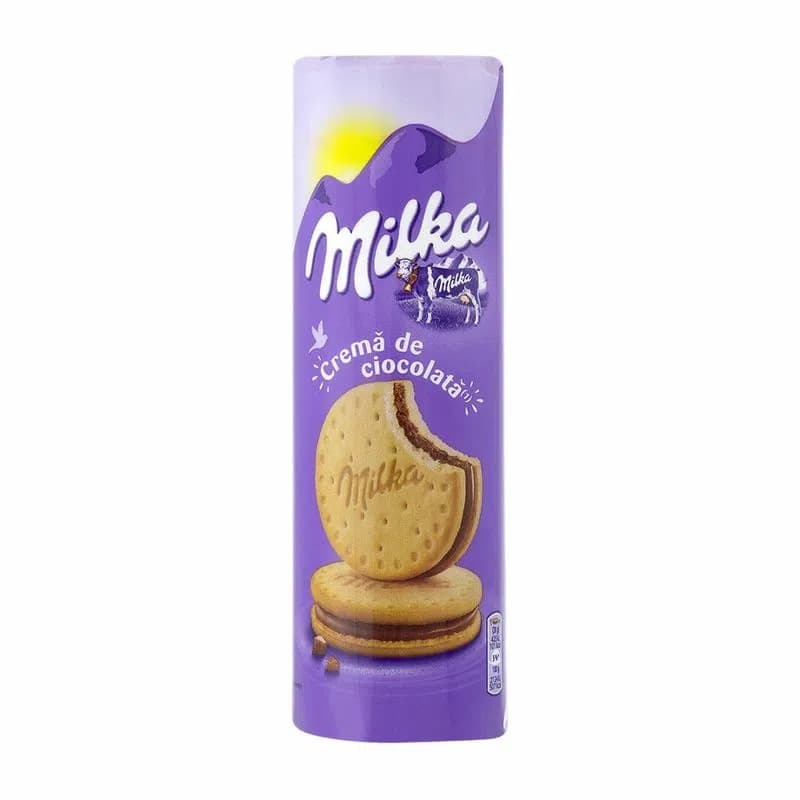 Biscoito Chocolate Milka Importado Choco Creme 260G
