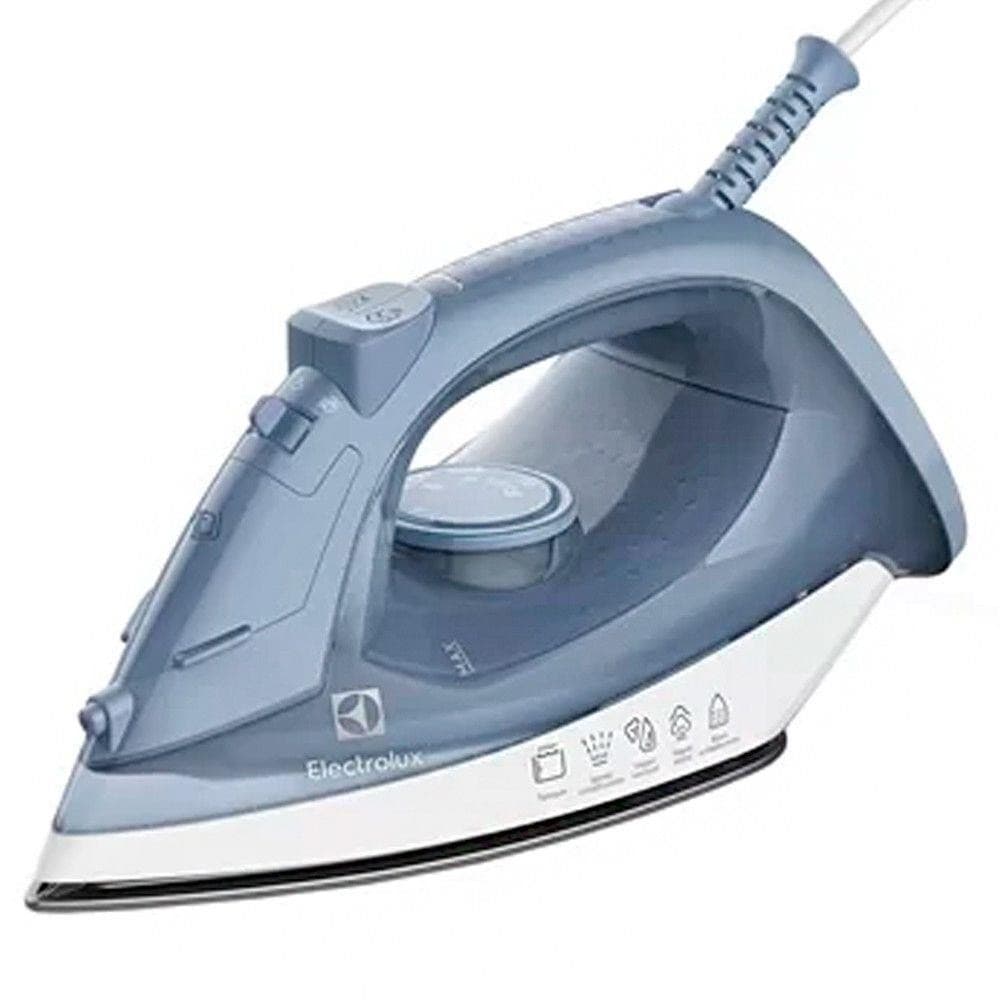 FERRO DE PASSAR A VAPOR ELECTROLUX BLUELUX ANTIADERENTE 1200W