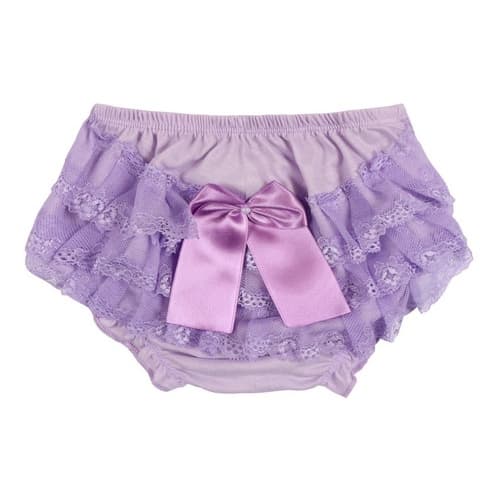Kit 5 Calcinhas Infantil Babadinho Cobre Fralda Atacado