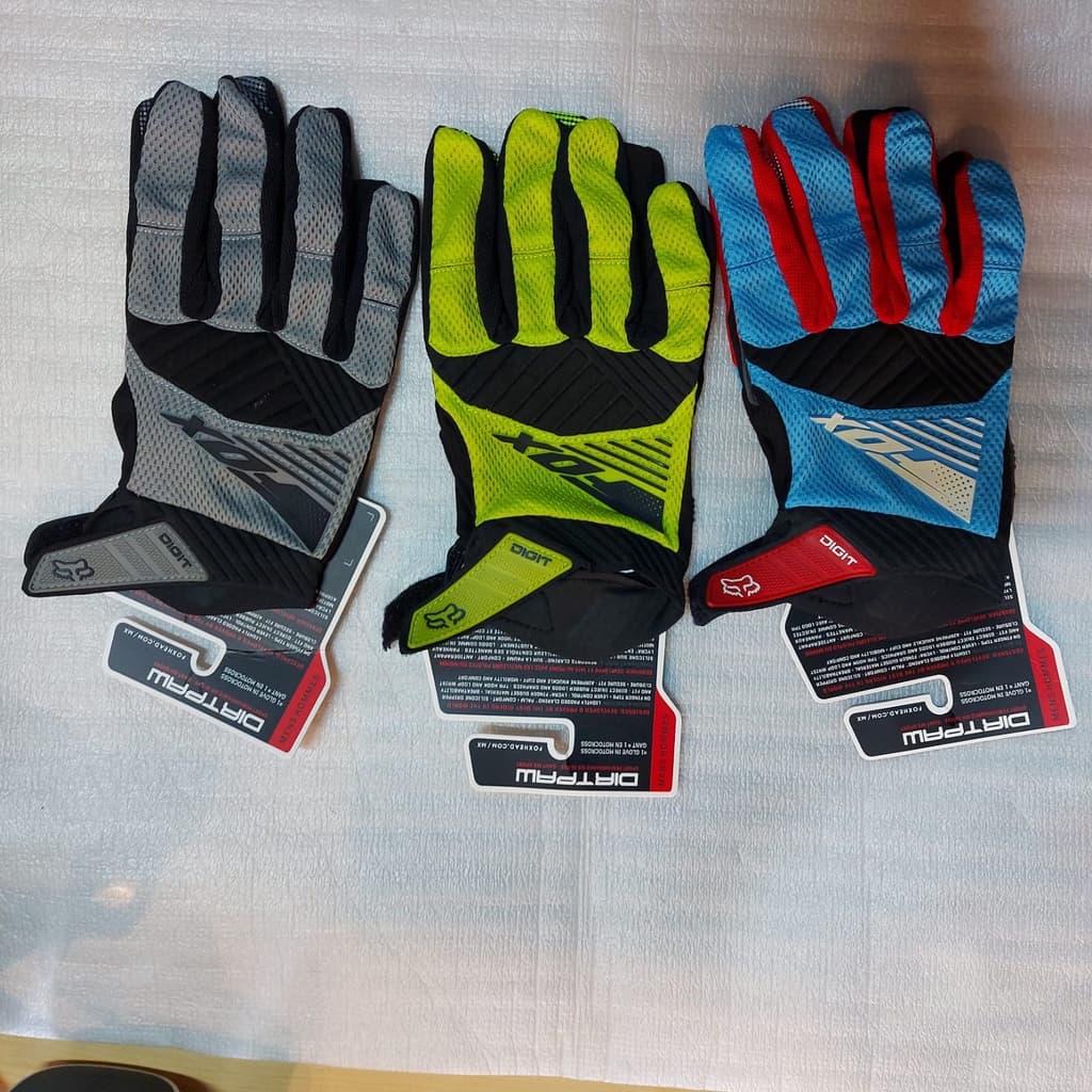Luvas fox Dígito Ash Motocicleta/De