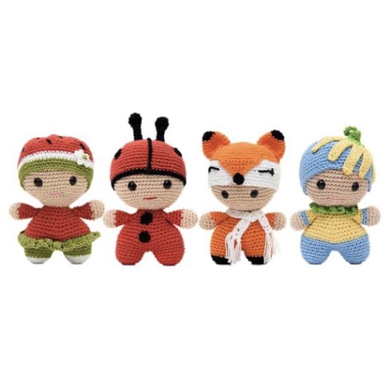 crochê amigurumis- kit fofurinha amigurumi
