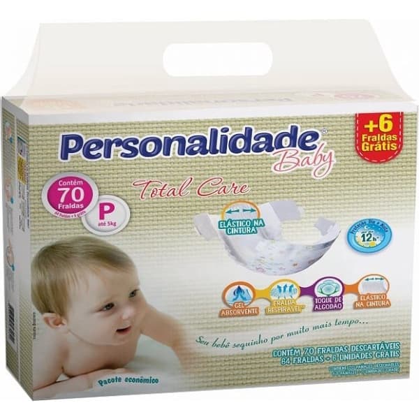 Fralda Infantil Personalidade  NOTURNA P, M, G, XG, XXG PACOTE ECONOMICO