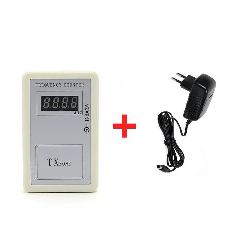 Analisador Frequencímetro 433mhhz  Digital c fonte  Controles Portões