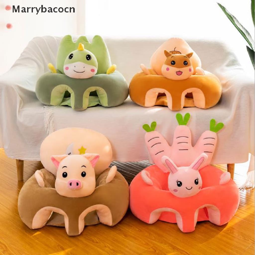 [Suporte De Cadeira De Sentado Para Crianças Em Forma De Animal Sofá De Pelúcia Infantil COD