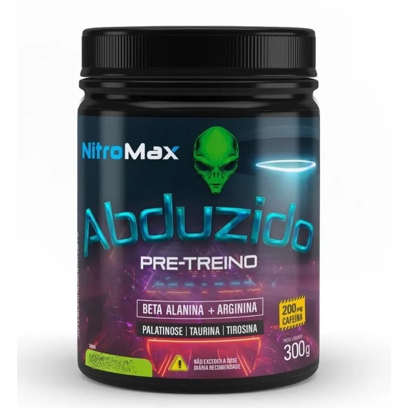 Pre Treino Abduzido - 300 g - Pre Workout - Nitromax