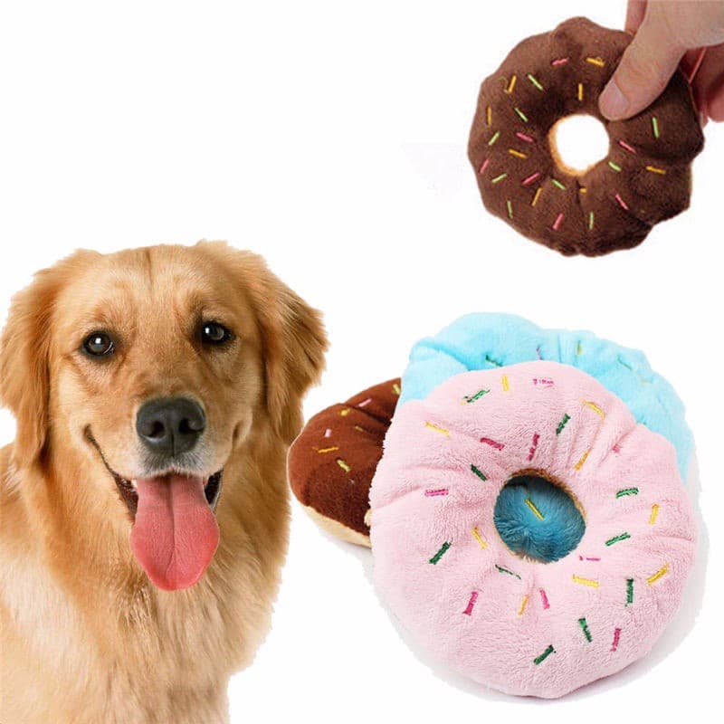 Brinquedos De Pelúcia Macios Para Cães De Estimação Cachorro Mastigar Fofo De Cachorrinho Engraçado Pequeno Médio Brinquedo Interativo