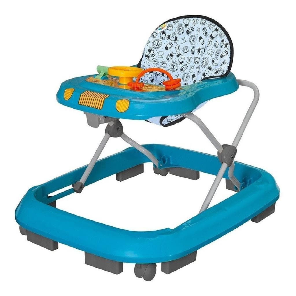 Andador Andaja Infantil Musical Para Bebê Com Regulagem de Altura nas Cores Azul, Rosa ou Vermelho - Tutti Baby