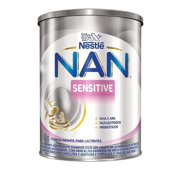 Leite Infantil Nan Sensitive Nestlé  800g