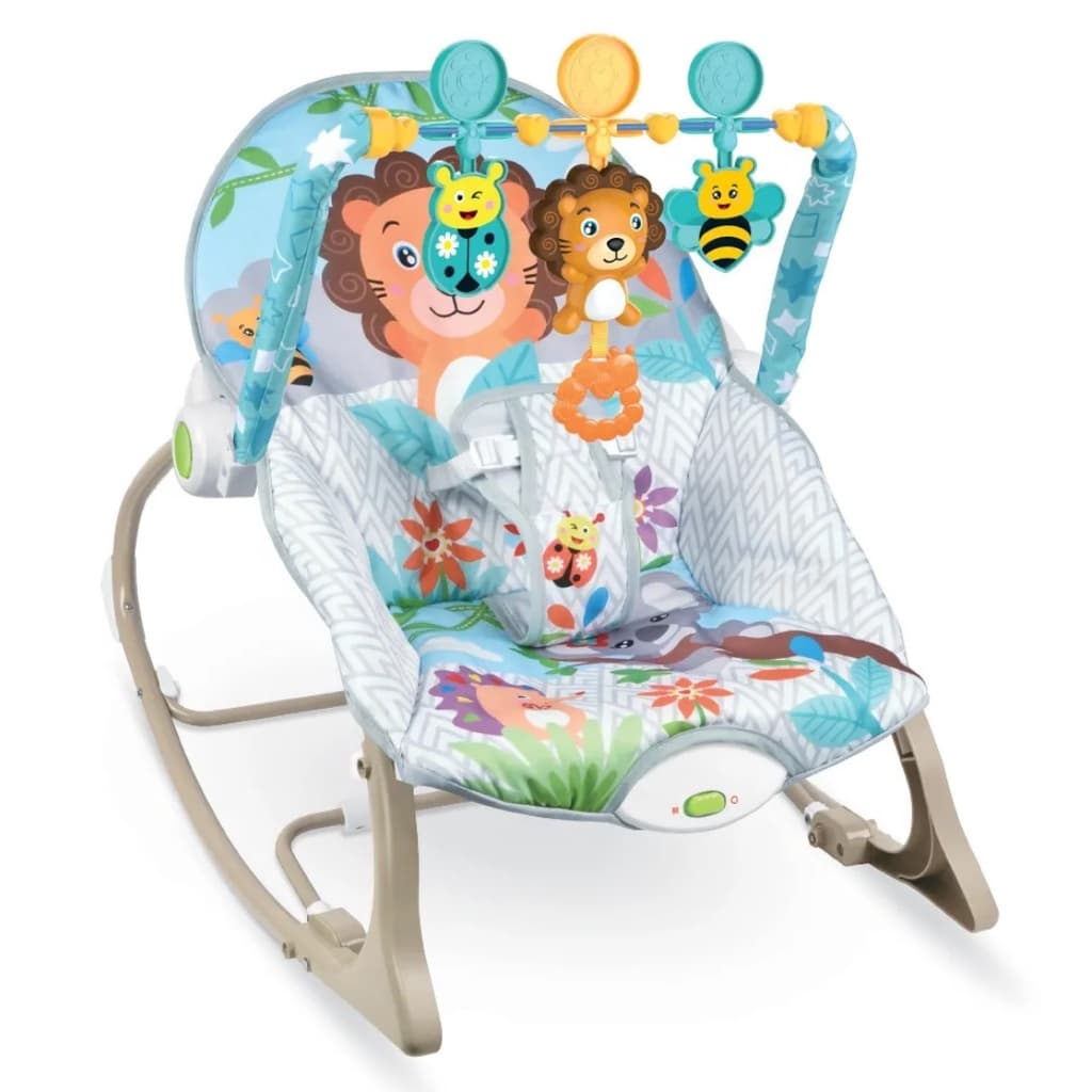 Cadeira Encantada de Descanso Infantil 3 em 1 Cores Bege, Azul ou Rosa - Color Baby