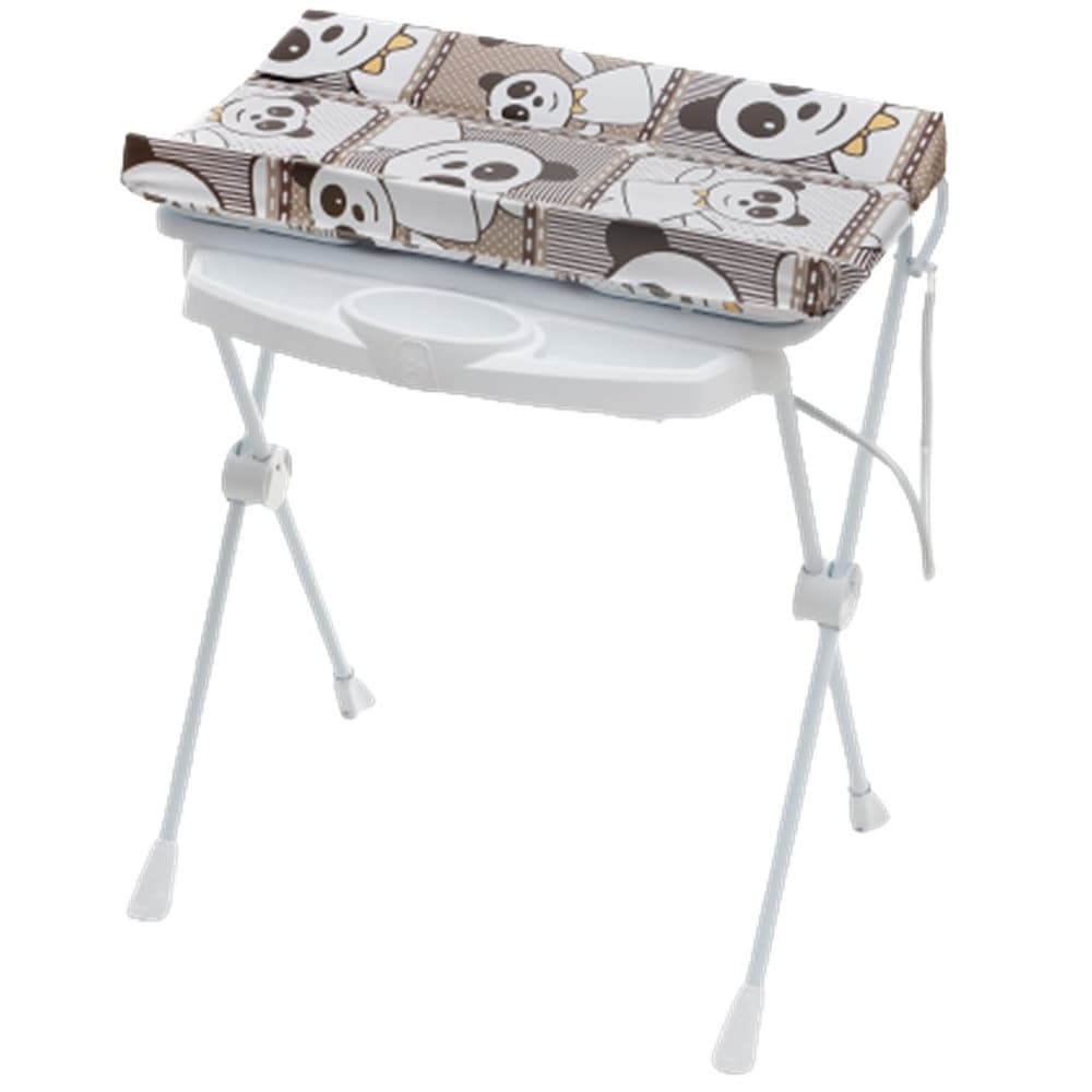 Banheira de Bebe Trocador Galzerano Plastica Classic Panda
