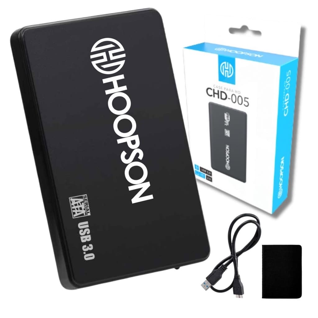 Case Para HD 2,5 SSD Sata HDD USB 3.0 Caixa Externa de Armazenamento