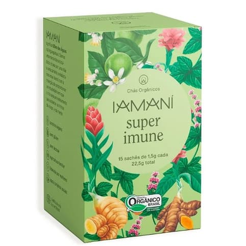 Chá Orgânico Super Imune Iamaní Aumenta a imunidade