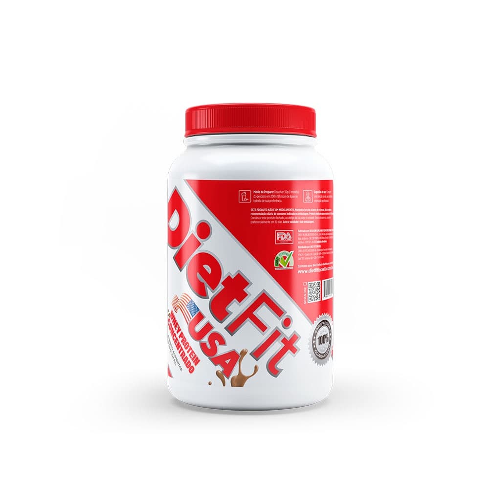 Whey Protein 100% Concentrada Chocolate
