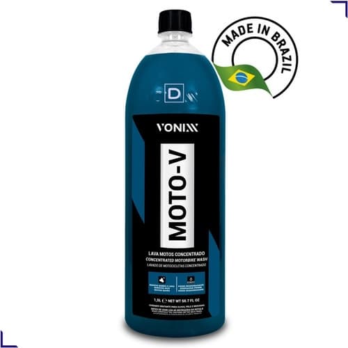 Shampoo Moto V Vonixx Para Lavar Motos Concentrado 1,5l