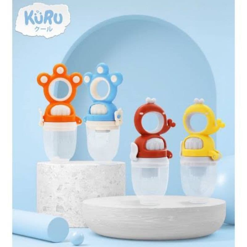 Alimentador De Frutas Kuru Bebê | Chupeta Multifuncional Para Bebês