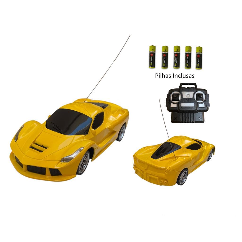 Super Carrinho Controle Remoto Modelos Possantes Farol Led