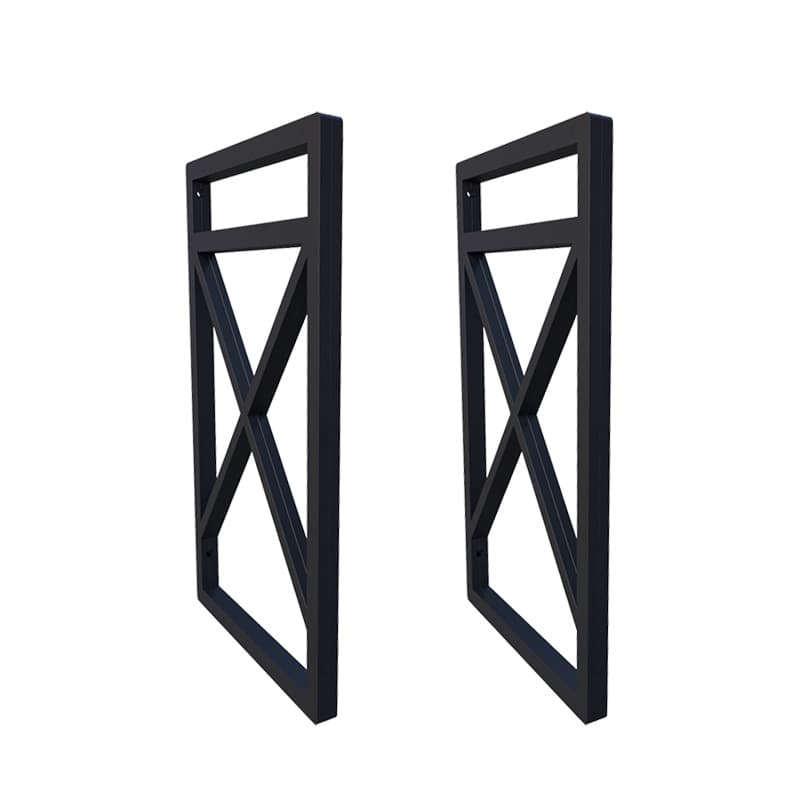 Suporte Nicho Prateleira Estilo Industrial Parede - Preto