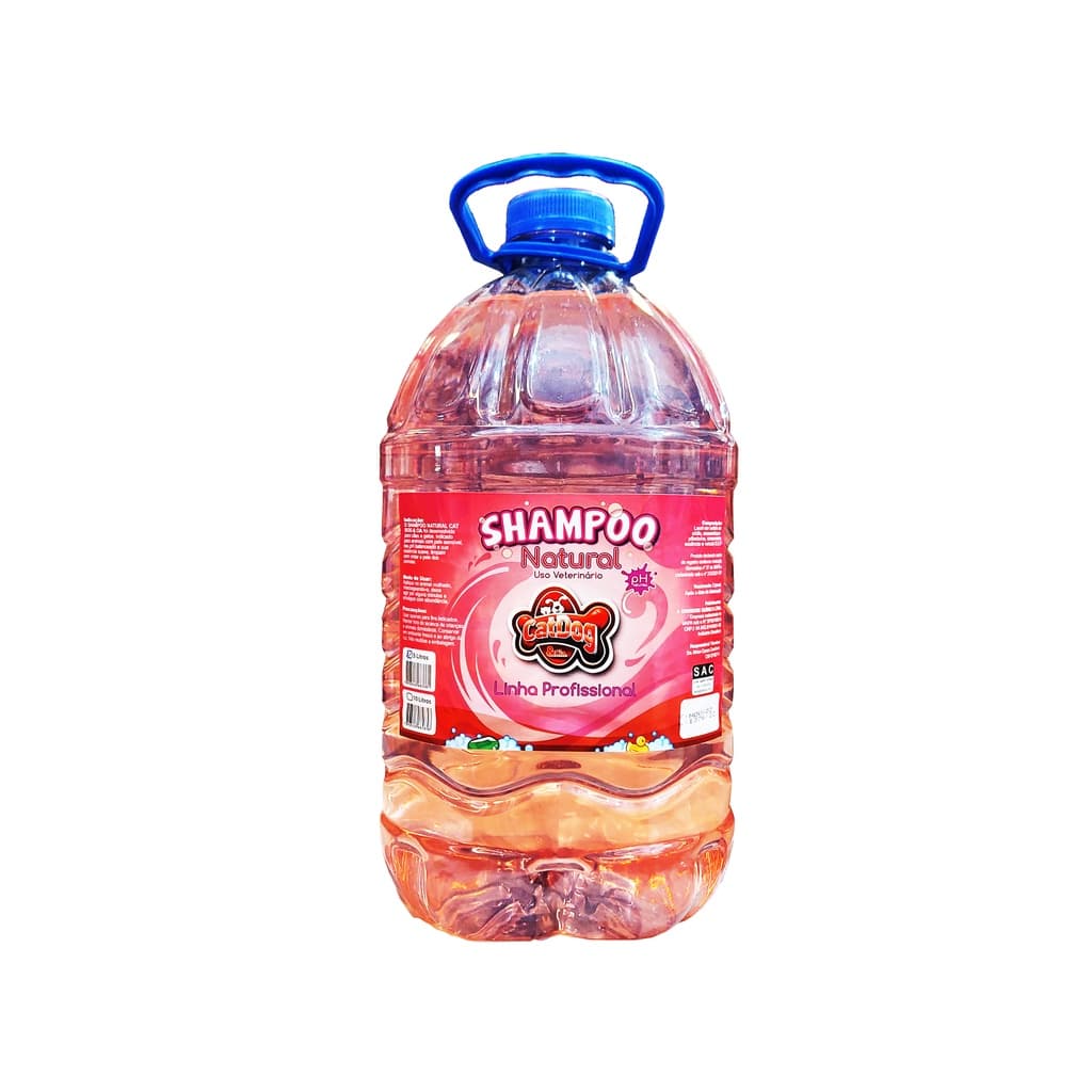 Shampoo Natural Para Cães e Gatos Catdog 5 Litros
