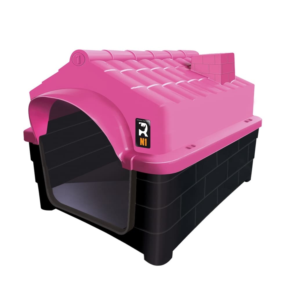 Casinha Mec Pet Rinopet Rosa N3