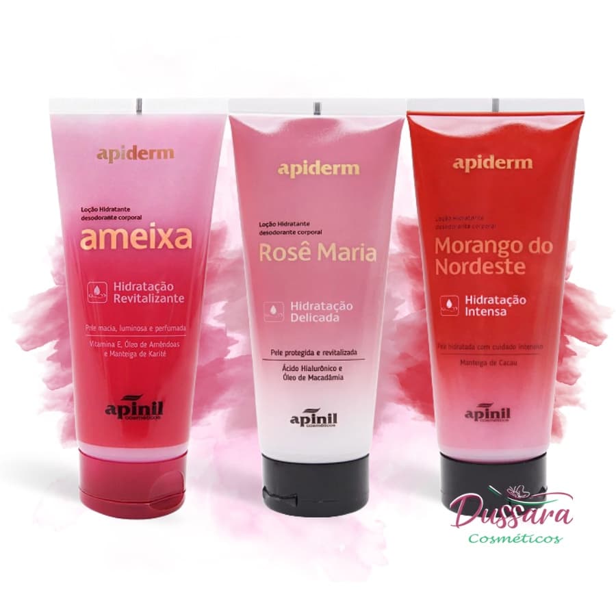 Loção Hidratante Desodorante Corporal Apiderm - 190g - Apinil