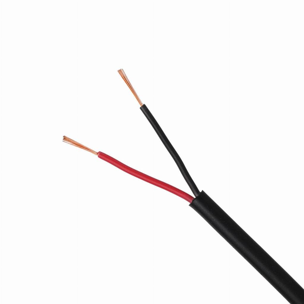 3m Cabo de Controle PP 2 Vias 0,50mm² Preto Veias Coloridas