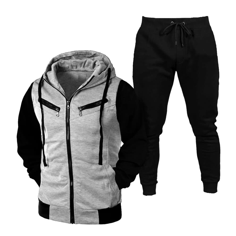 Conjunto Jaqueta Casaco Moletom Canguru Unissex
