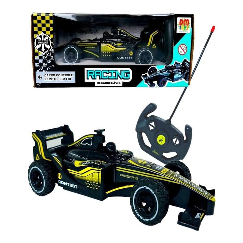 Carrinho De Controle Remoto Formula 1 Recarregavel