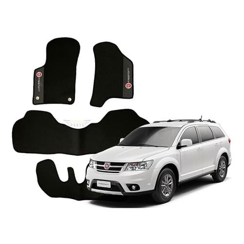 Tapete Automotivo Para Fiat Freemont 07 Lugares Em Borracha - Todos Os Modelos