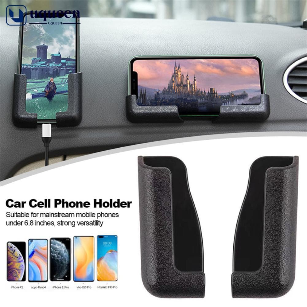 UQUEEN Suporte De Telefone Celular Para Carro Acessórios Interiores Multifuncionais Display GPS Auto-Adesivo Largura Ajustável K1M7