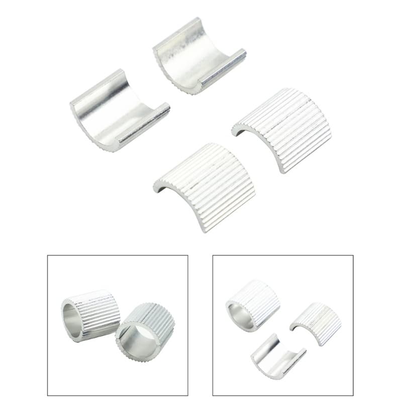 LZ Moto Acessório Redutor Metal 22mm 7 8 Polegada A 28mm 1-1 Guiador Calços Adaptador Conversão Espaçador 4p