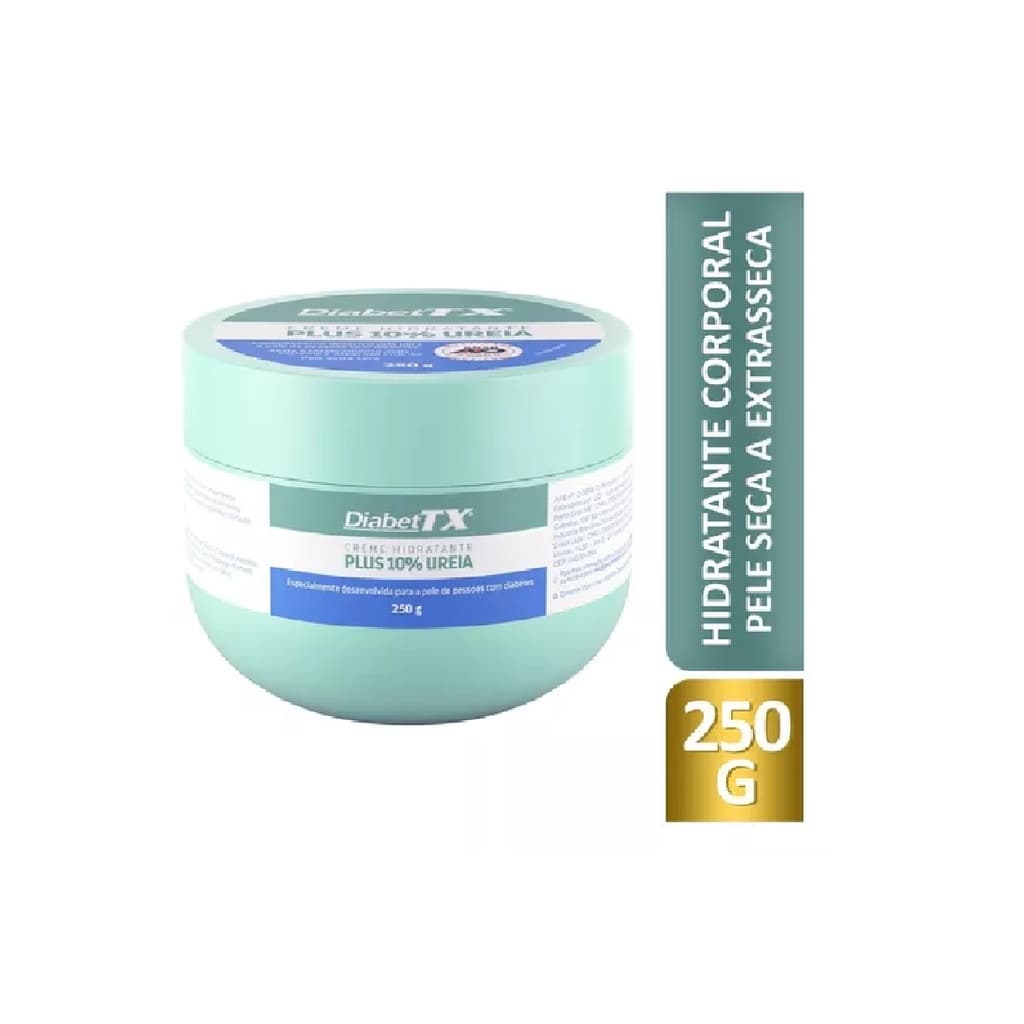 Creme Hidratante Plus 10% Goicoechea Uréia Diabettx 250g