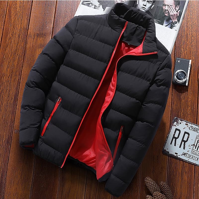 Casaco Esportivo Masculino De Inverno casual De Algodão Espesso E Quente