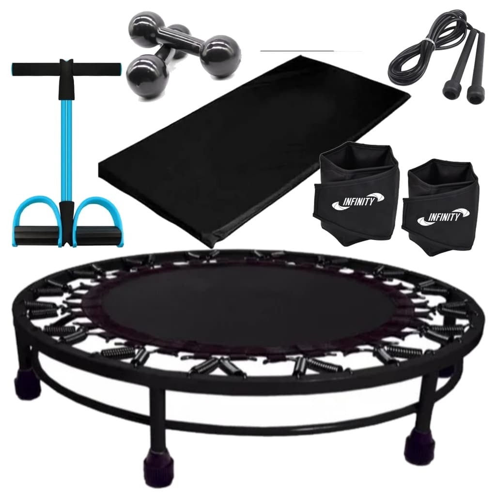 Kit Aeróbico Ginástica Mini Jump Profissional Treino