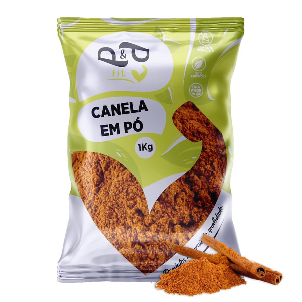 Canela em Pó Pura 1Kg - P&P