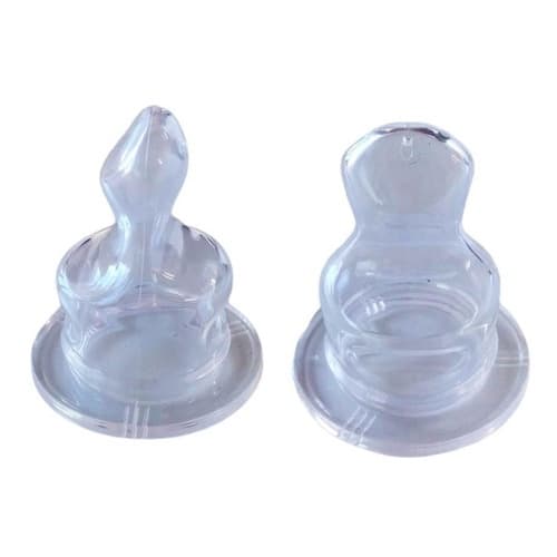 Bico De Mamadeira C/5 Unid 100% Silicone Anatômico Sonne