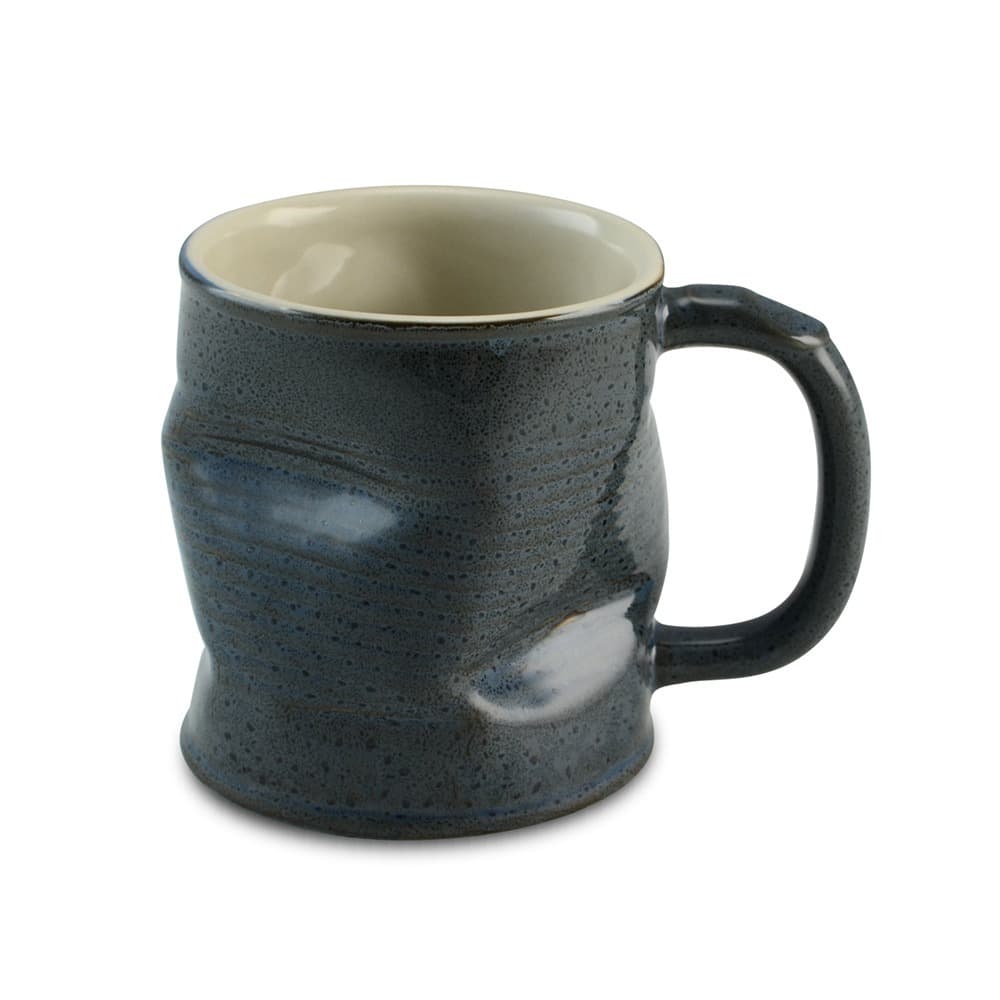Caneca Lata Amassada 320ml Azul Organico Ceraflame