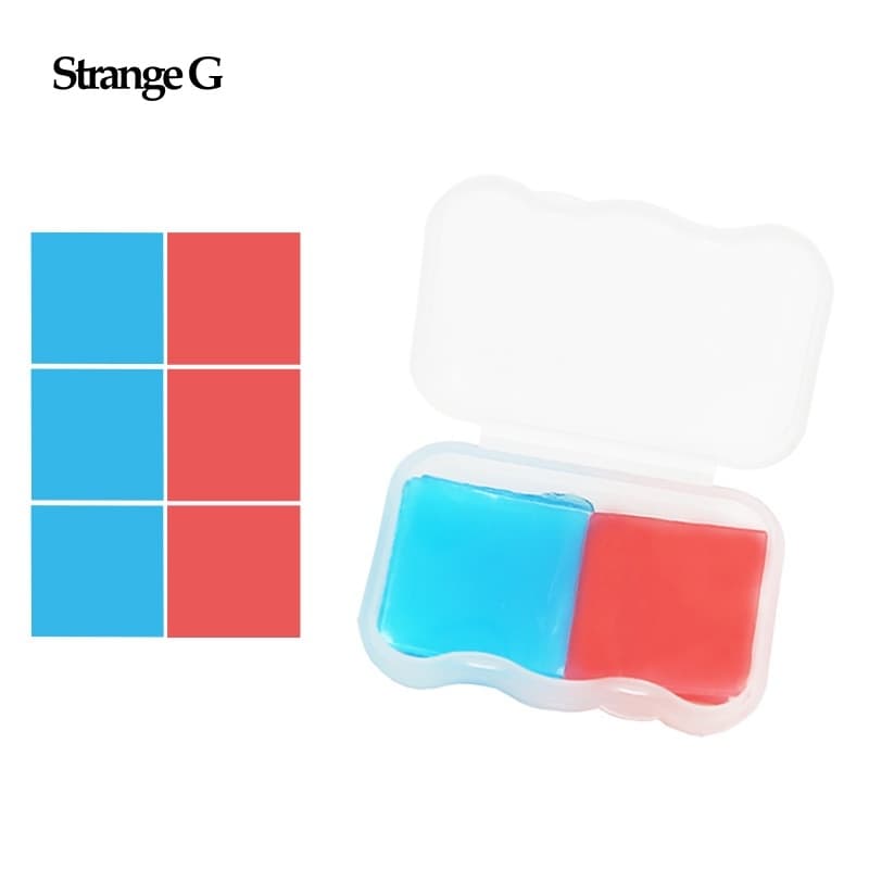 12PCS Argila Para Pintura Com Diamante Caixas , Cola DIY 5D (2.5 × 2.5CM)