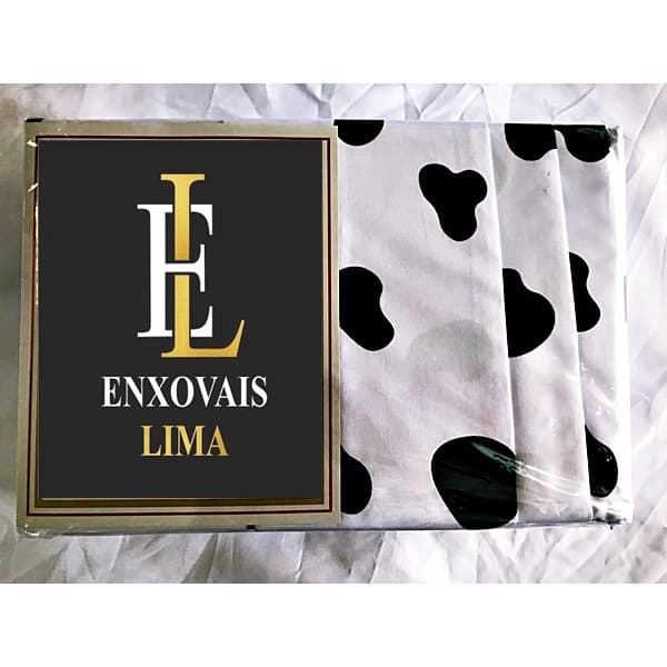 Jogo De Lençol Casal Box 3P 1-LENÇOL COM ELÁSTICO+ 2- FRONHAS COM BAINHA 100%micro-percal 200 Fios