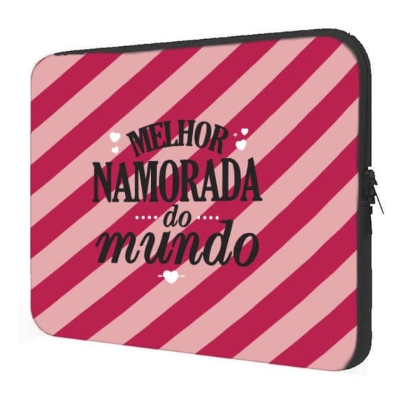 Case Notebook 15.6" Case Notebook 15.6"Presente Melhor Namorada do Mundo